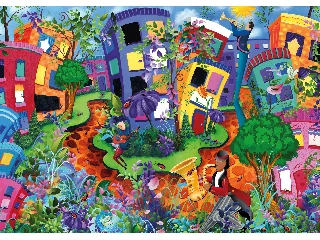 Puzzle 1000 db - WJPC 25 Katicabogár út