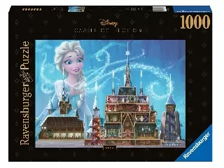 Puzzle 1000 db - Disney kastély Elza