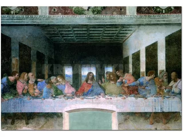 Leonardo: Az utolsó vacsora - 1000 darabos kirakó