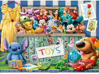 Puzzle 100 db - Pixar karakterek
