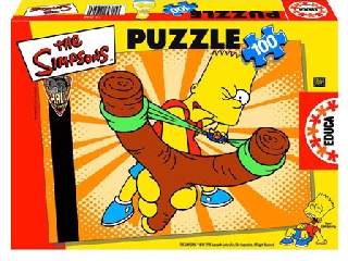 Simpsons - 100 darabos kirakó