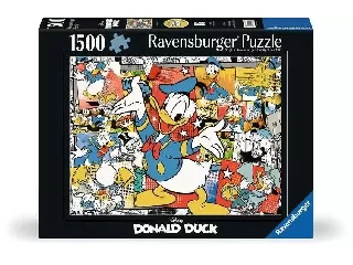 Puzzle 1500 db - Donald kacsa