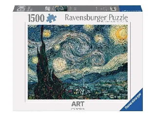Puzzle 1500 db - Van Gogh:Csillagos éj