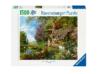 Puzzle 1500 db - Vidéki házikó
