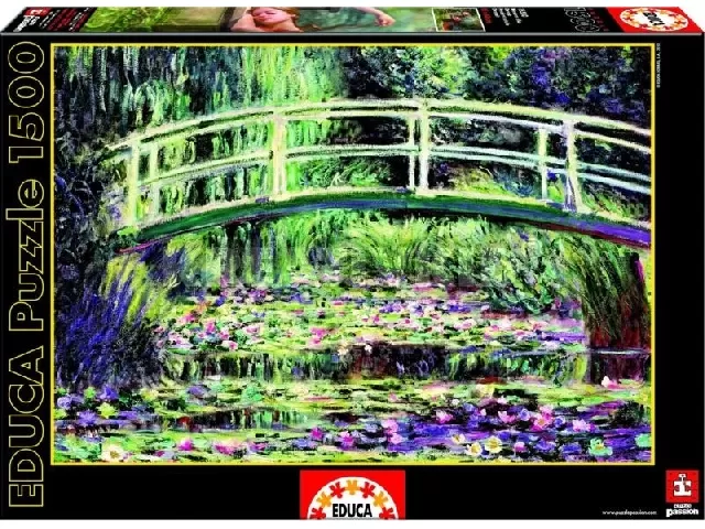PUZZLE 1500 MONET - VÍZILILIOMOK