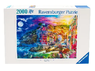 Puzzle 2000 db - Színpompás Cinque Terre