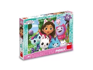 Puzzle 24 db - Gabi babaháza