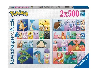 Puzzle 2x500 db - Pokémon