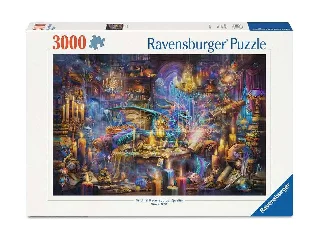 Puzzle 3000 db - A sárkány könyvtára