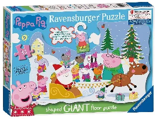 Puzzle 33 db - Peppa karácsonya