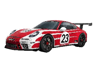 Puzzle 3D 108 db Iconics - Porsche 911 GT3 Cup Salzb