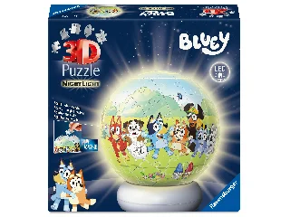 Puzzle 3D 72 db - Bluey éjjeli fény