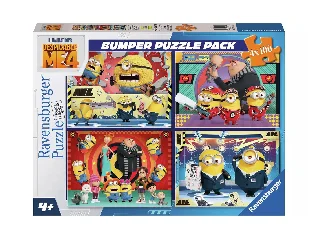 Puzzle 4x100 db - Minyonok 4