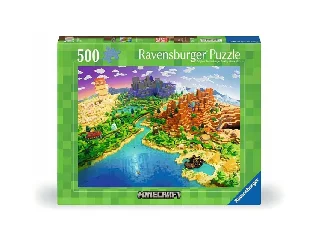 Puzzle 500 db - A Minecraft világa