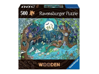 Puzzle 500 db - Fantázia erdő