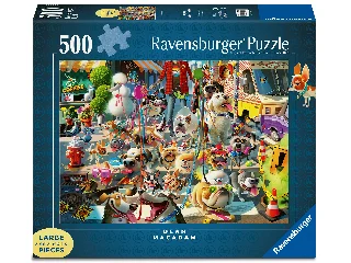 Puzzle 500 db - Kutyasétáltató