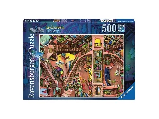 Puzzle 500 db - Nevetséges könyvtár