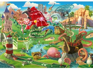 Puzzle 500 db - Putt Putt Paradise