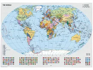 Világtérkép 1000 darabos kirakó