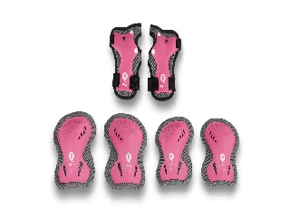 QPLAY Gyermek védők Pink, méret S, kor 3-5 év