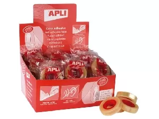 Ragasztószalag, 12 mm x 33 m, APLI