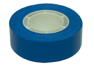 Ragasztószalag, 19 mm x 33 m, APLI, kék