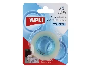 Ragasztószalag, 19 mm x 33 m, magasfényű, APLI 