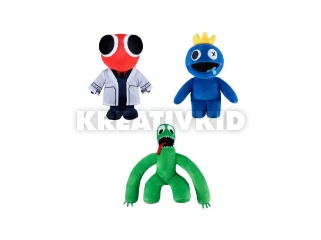 Rainbow Friends: Gyűjthető plüssfigura többféle