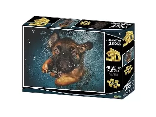 Búvár kutyus Ramona  3D puzzle, 500 darabos