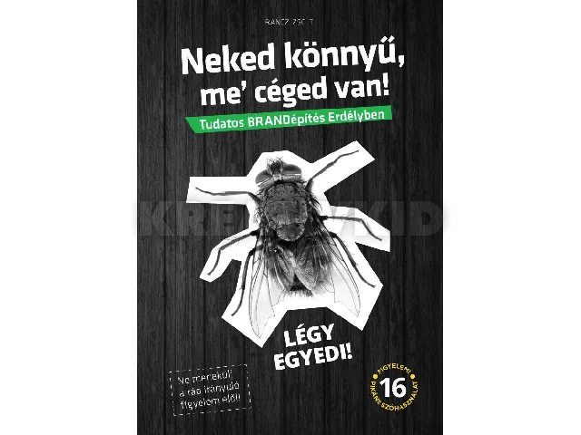 RANCZ ZSOLT: NEKED KÖNNYŰ, ME` CÉGED VAN!