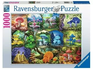 Ravensburger Puzzle 1000 db - Csodás gombák