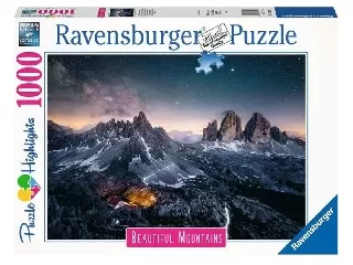 Ravensburger Puzzle 1000 db - Drei Zinnen, Dolomitok