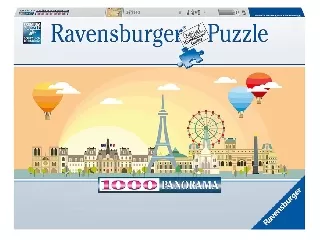 Ravensburger Puzzle 1000 db - Egy nap Párizsban