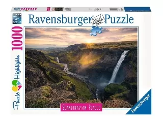 Ravensburger Puzzle 1000 db - Haifoss vízesés, Írország