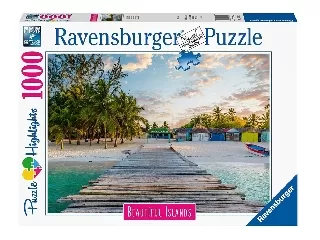 Ravensburger Puzzle 1000 db - Maldív szigetek