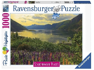 Ravensburger: Puzzle 1000 db - Norvég fjordok