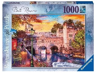 Ravensburger Puzzle 1000 db - Romantikus séta Bathban