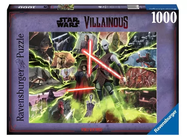 Ravensburger Puzzle 1000 db - SW gonoszok Asajj