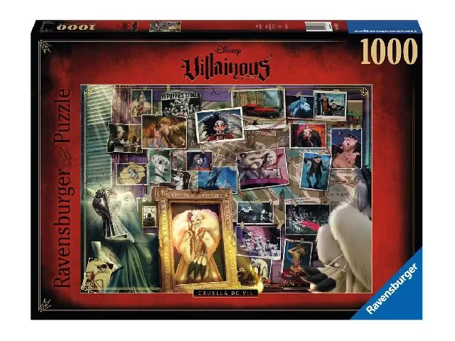 Ravensburger Puzzle 1000 db - Szörnyella