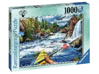 Ravensburger Puzzle 1000 db - White water kajakozás