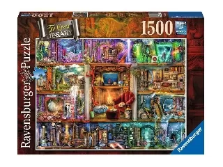 Ravensburger Puzzle 1500 db - A nagy könyvtár