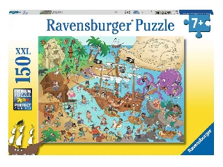 Ravensburger Puzzle 150 db - Kalózöböl
