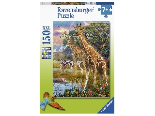 Ravensburger: Puzzle 150 db - Színes szavanna