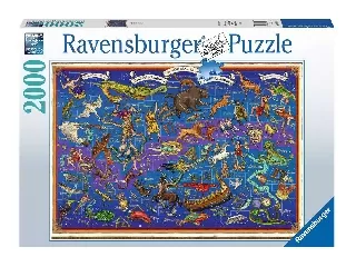 Ravensburger Puzzle 2000 db - Csillagképek