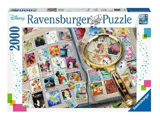 Ravensburger Puzzle 2000 db - Kedvenc bélyegeim