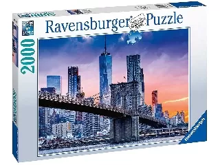 Ravensburger Puzzle 2000 db Brooklynból Manhattenbe