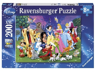 Ravensburger Puzzle 200 db - Disney kedvencek