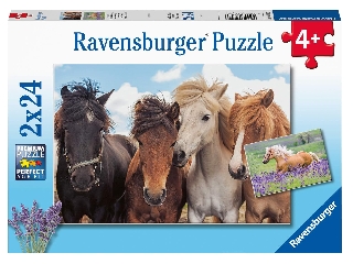Ravensburger Puzzle 2x24 db - Lovak