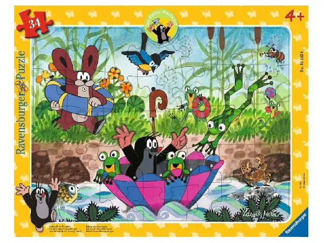 Ravensburger Puzzle 34 db - Strandolás