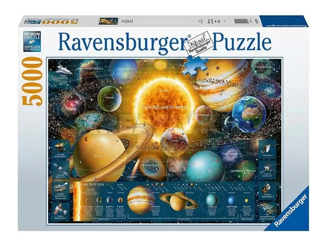 Ravensburger Puzzle 5000 db - Bolygórendszer